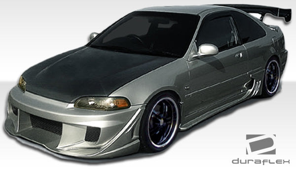 1992-1995 Honda Civic W-Sport Style Front Bumper Cover - FRP