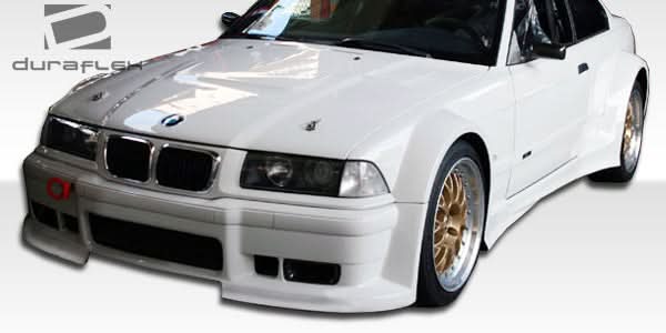 1992-1998 BMW 3 Series M3 GT500 Style Wide Body Front Fenders - FRP