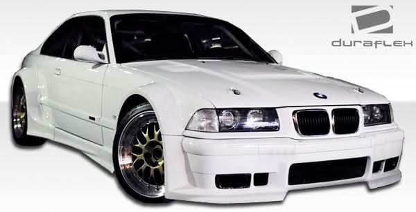 1992-1998 BMW 3 Series E36 GT500 Style Wide Body Rear Fender Flares