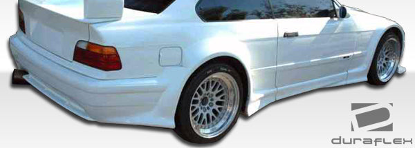 1992-1998 BMW E36 GT500 Style Wide Body Kit 8 Piece - FRP