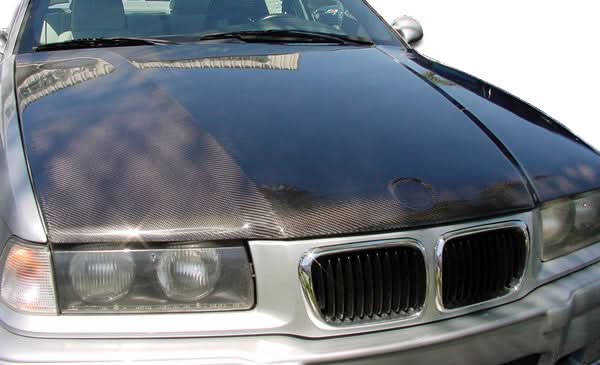 1992-1998 BMW M3 OEM Look Hood - Carbon Fiber