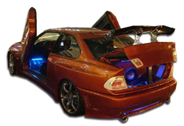 1992-1998 BMW 3 Series Type Z Style Rear Bumper Cover - FRP