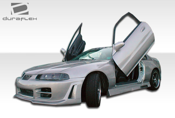 1992-1996 Honda Prelude Spyder Style Side Skirts - 2 Piece - FRP