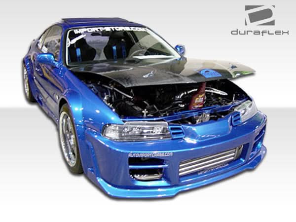 1992-1996 Honda Prelude Spyder Style Side Skirts - 2 Piece - FRP