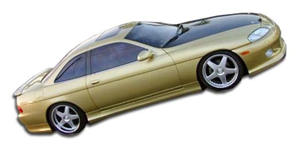 1992-2000 Lexus SC300/SC400 J-Magic Style Side Skirts - 2 Piece - FRP