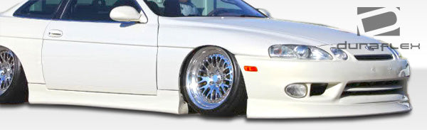 1992-2000 Lexus SC300 SC400 V-Speed Style Side Skirts - 2 Piece - FRP