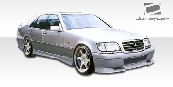 1992-1999 Mercedes S Class W140 VIP Style Side Skirts - FRP