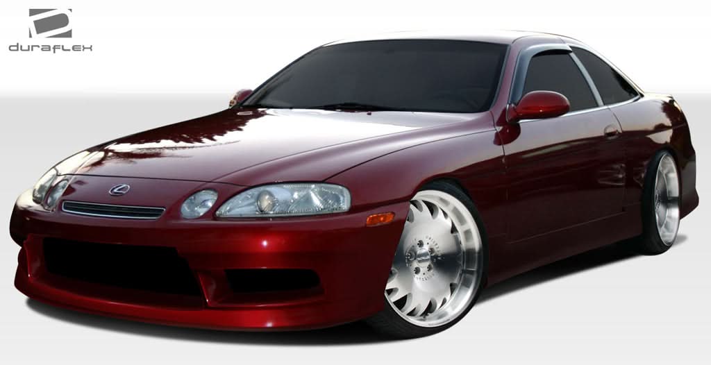 1992-2000 Lexus SC300 SC400 O-Design Style Front Bumper Cover - FRP