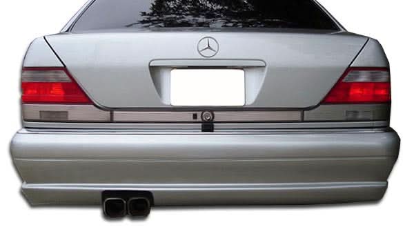1992-1999 Mercedes S Class W-1 Style Rear Bumper Cover - FRP