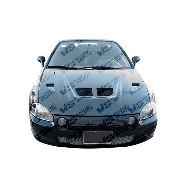 1993-1997 Honda Del Sol 2 doors EVO Style Carbon Fiber Black Hood