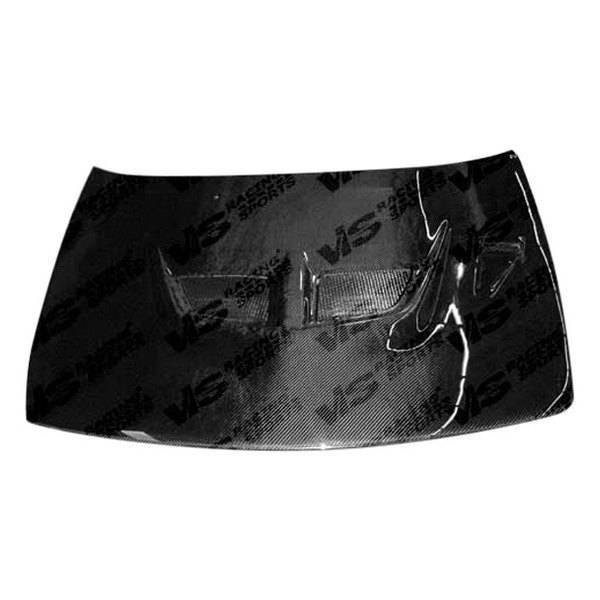 1993-1997 Nissan Altima 4 doors EVO Style Carbon Fiber Black Hood
