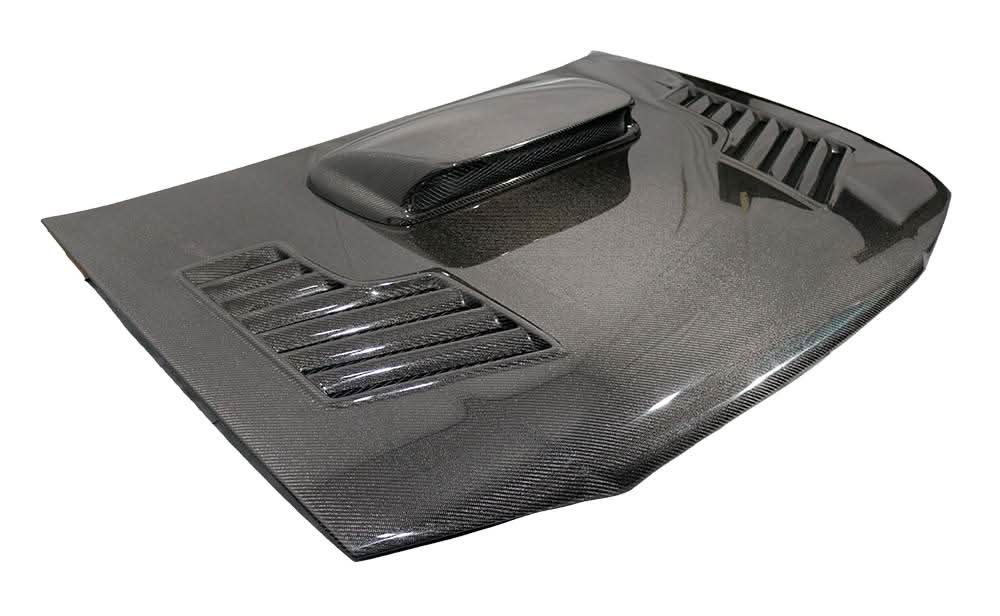 1993-2001 Subaru Impreza 2 doors 4 doors TRACER Style Carbon Fiber Black Hood