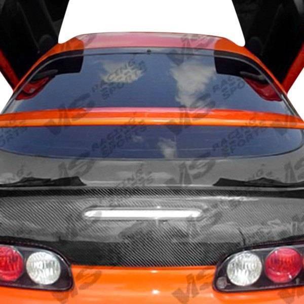 1993-1998 Toyota Supra 2 doors OEM Style Carbon Fiber Black Hatch
