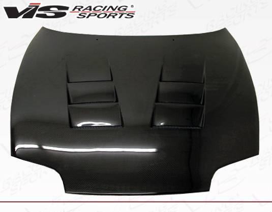1993-1998 Toyota Supra 2 doors TERMINATOR Style Carbon Fiber Black Hood