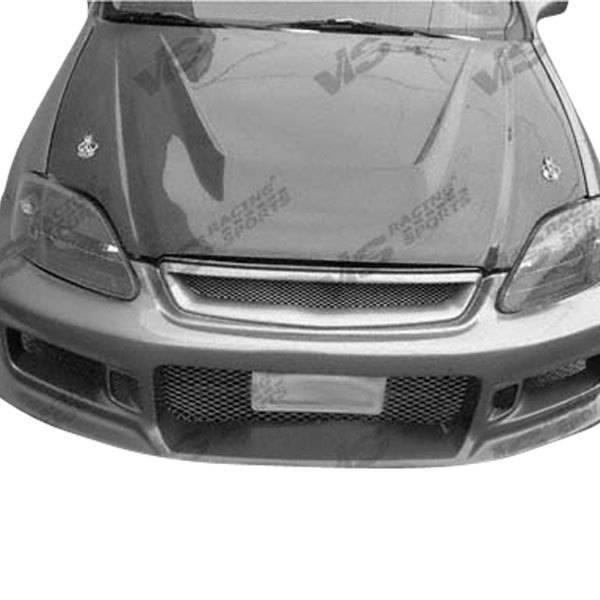 1993-1998 Volkswagen Golf 3 4 doors 2 doors INVADER Style Carbon Fiber Black Hood