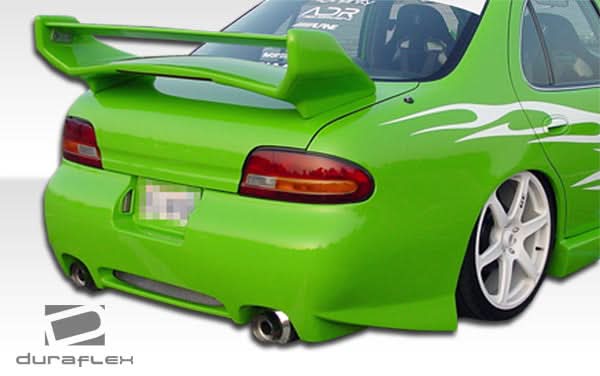 1993-1997 Nissan Altima Evo 3 Style Rear Bumper Cover - FRP
