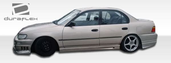 1993-1997 Toyota Corolla Bomber Style Body Kit - 4 Piece - FRP