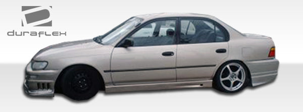 1993-1997 Toyota Corolla Geo Prizm Duraflex Bomber Body Kit - 4 Piece