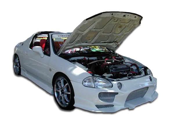1993-1997 Honda Del Sol Aggressive Style Body Kit - 4 Piece - FRP