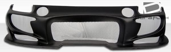 1993-1997 Honda Del Sol Aggressive Style Body Kit - 4 Piece - FRP