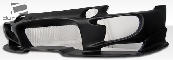 1993-1997 Honda Del Sol Aggressive Style Front Bumper Cover - FRP
