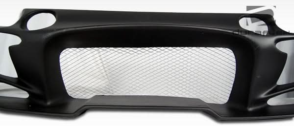 1993-1997 Honda Del Sol Aggressive Style Front Bumper Cover - FRP