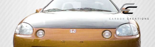 1993-1997 Honda Del Sol Dritech OEM Look Hood - Carbon Fiber
