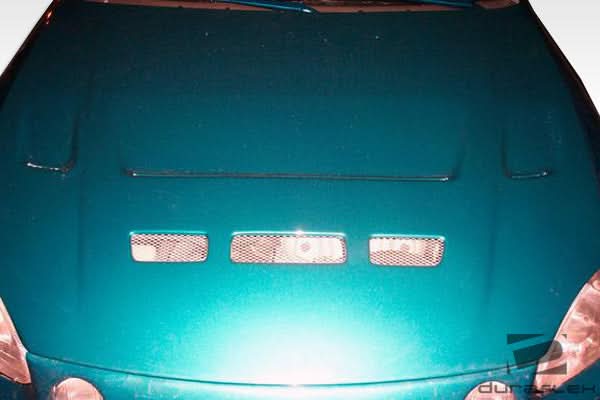 1993-1997 Honda Del Sol Predator Style Hood - 1 Piece - FRP