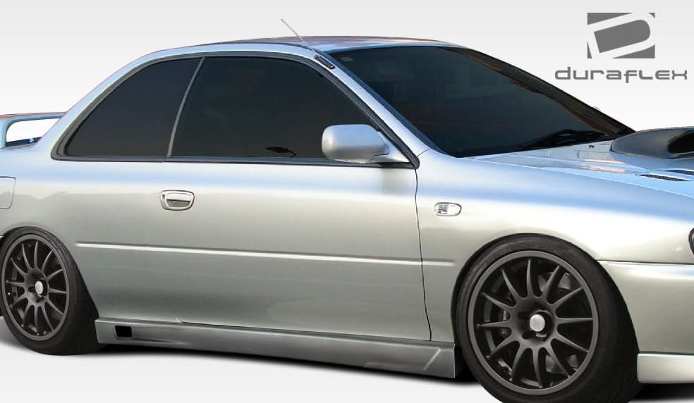 1993-2001 Subaru Impreza I-Design Style Wide Body Side Skirts - FRP