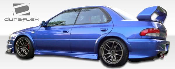 1993-2001 Subaru Impreza S-Sport Style Rear Bumper Cover - FRP