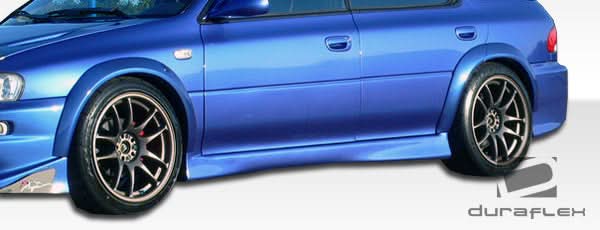 1993-2001 Subaru Impreza S-Sport Style Side Skirts - 2 Piece FRP