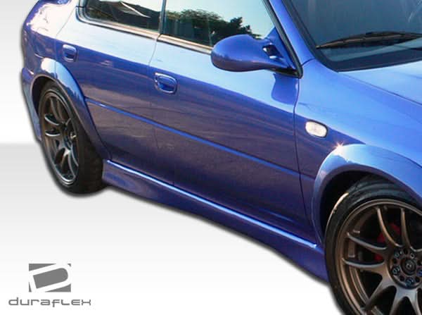 1993-2001 Subaru Impreza S-Sport Style Side Skirts - 2 Piece FRP