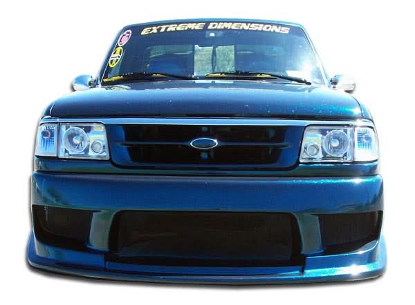 1993-1997 Ford Ranger Drifter Style Front Bumper Cover - FRP