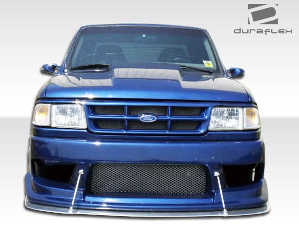 1993-1997 Ford Ranger Drifter Style Front Bumper Cover - FRP