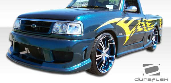 1993-1997 Ford Ranger Drifter Style Front Bumper Cover - FRP