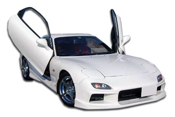 1993-1997 Mazda RX-7 Sleek Style Front Bumper Cover - FRP