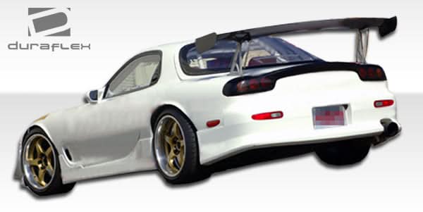 1993-1997 Mazda RX-7 V-Speed Style Rear Bumper Cover - FRP