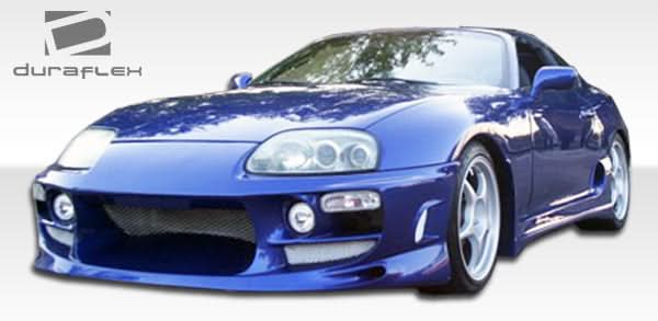 1993-1998 Toyota Supra Bomber Style Side Skirts - 2 Piece - FRP