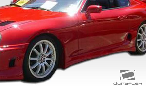 1993-1998 Toyota Supra Bomber Style Side Skirts - 2 Piece - FRP