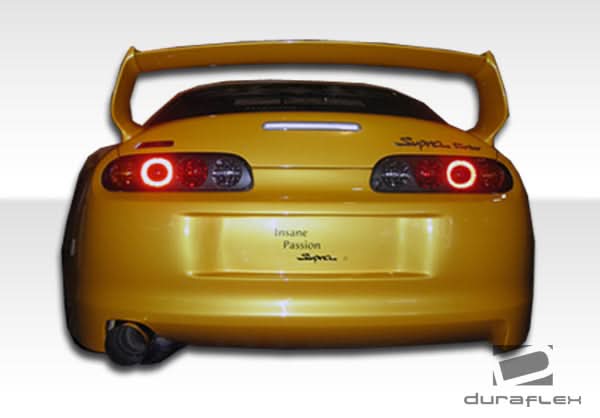 1993-1998 Toyota Supra TD3000 Style Wide Body Rear Bumper Cover - FRP