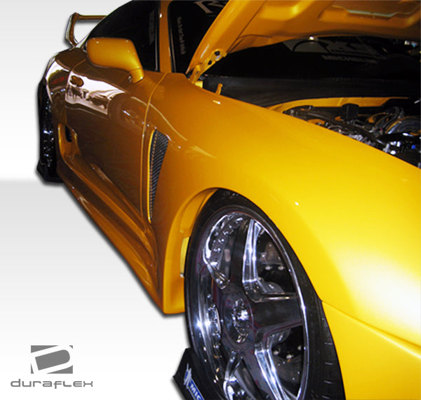 1993-1998 Toyota Supra TD3000 Style Wide Body Side Skirts - FRP