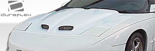 1993-1997 Pontiac Firebird WS-6 Style Hood - 1 Piece - FRP
