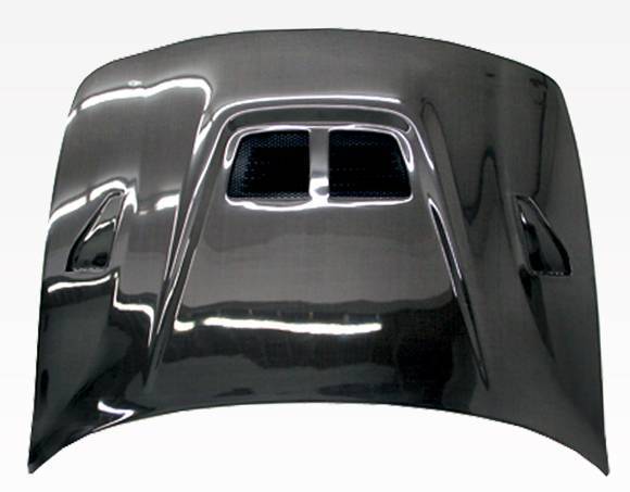 1994-2001 Acura Integra 2 doors 4 doors EVO Style Carbon Fiber Black Hood