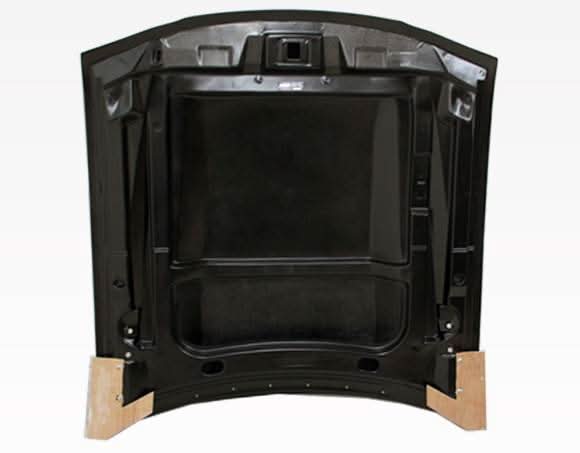 1994-1998 Ford Mustang 2 doors Cowl Induction Style Carbon Fiber Black Hood