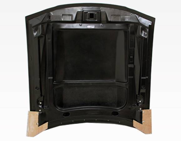 1994-1998 Ford Mustang 2 doors Cowl Induction Style Carbon Fiber Black Hood