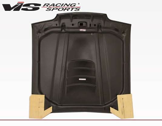 1994-1998 Ford Mustang 2 doors Cobra R 2000 Style Carbon Fiber Black Hood