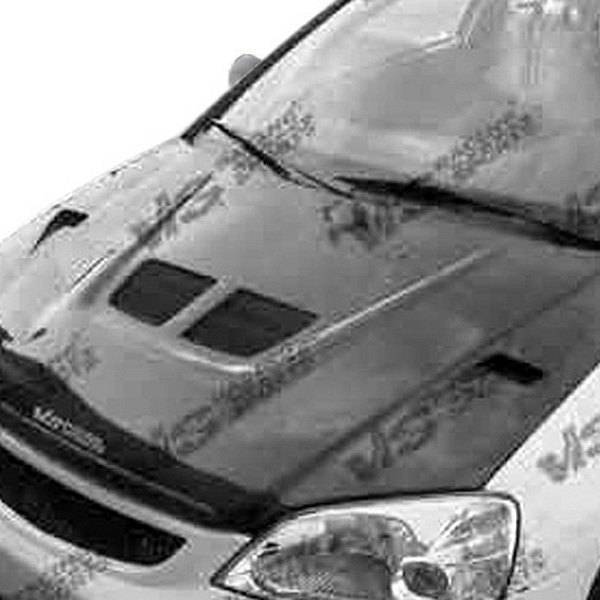 1994-1997 Honda Accord 4 doors 2 doors EVO Style Carbon Fiber Black Hood