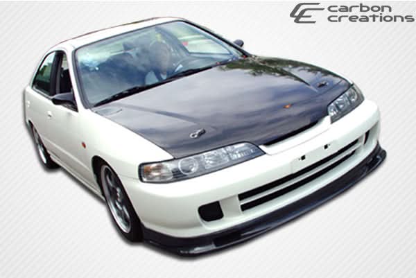 1994-2001 Acura Integra Spoon Style Front Lip Under Spoiler - Carbon Fiber