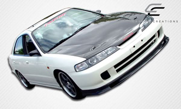 1994-2001 Acura Integra Spoon Style Front Lip Under Spoiler - Carbon Fiber