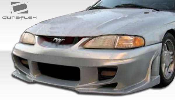 1994-1998 Ford Mustang Bomber Style Front Bumper Cover - FRP